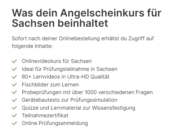 Praxistag in Sachsen für die Fischereiprüfung